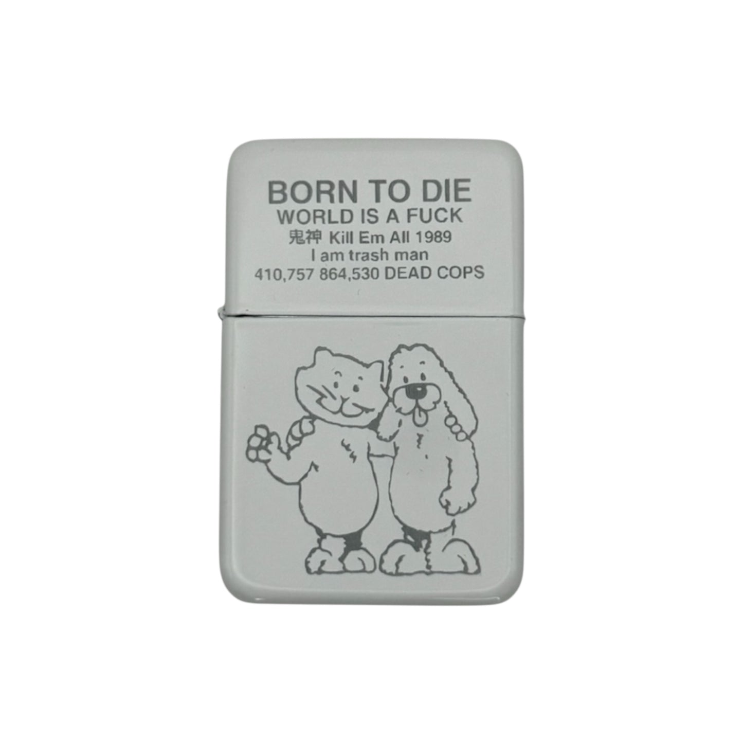 Born To Die White Flip Lighter