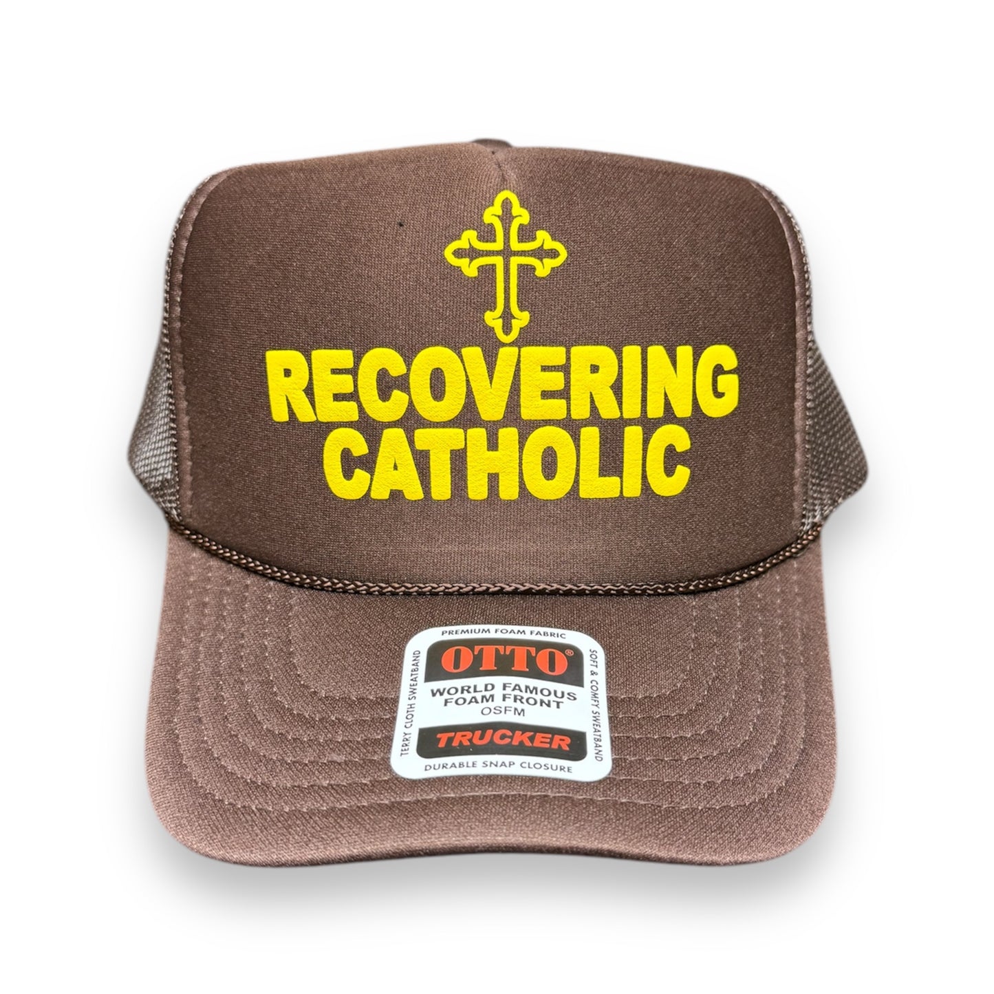 Recovering Catholic Trucker Cap