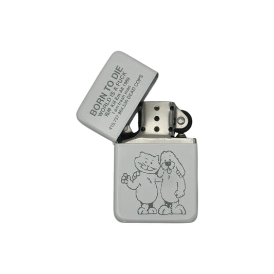 Born To Die White Flip Lighter
