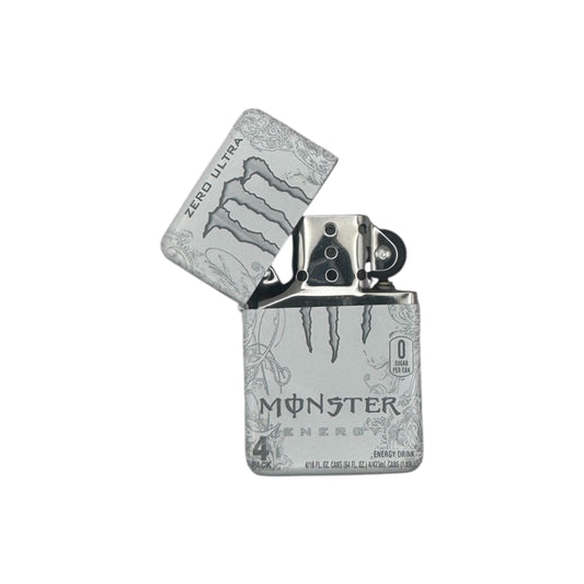 Zero Ultra White Flip Lighter