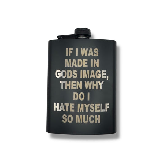 Made in Gods Image Flask (8oz)